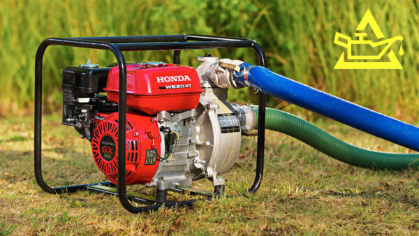 VATTENPUMP HONDA WB 20 3,49 HK SLANGANSLUTNING 2" - Bild 5